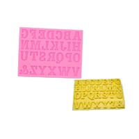 Alphabets Uppercase - Stylish Font - Sugarcraft Silicone Mould