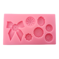 Bows & Bow Centre Silicone Mould