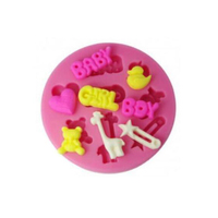 Boy,Girl,Baby - Silicone Mould