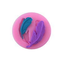 Feathers Silicone Mould 