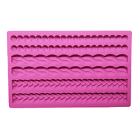 Edges Impression Silicone Mold - 3 Styles