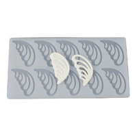 Fondant & Chocolate Shard -Wing Chip Mould - Lk004055