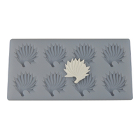 Fondant & Chocolate Shard - Leaf Chip Mould -Lk004077