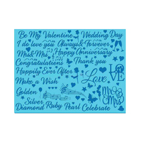 Scripture Silicone Cake Lace Mat