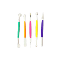 Fondant - Gum Paste Tool Set - 5 Piece Modelling Tools