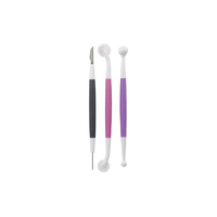 Fondant - Gum Paste Tool Set - 3 Piece Modelling Tools