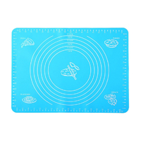 Silicone Rolling Mat 30cm X 40cm Blue - Flexible - Non Slip