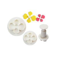 Hydrangea Plunger Cutters Set Of 3