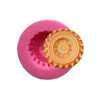 Tyre / Wheel 1 Silicone  Mold  - Steam Punk Cake Decorating Tools