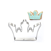 Crown 2.5 Inch Cookie Cutter - Biscuit / Fondant / Gumpaste Cutters