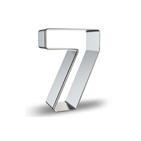 Number 7 Cookie Cutter - 3 Inch High - Number Seven