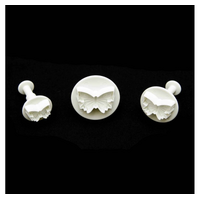 Butterfly Plunger Cutter  Set Of 3 - Small