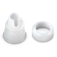 Standard Plastic Coupler For Standard-Sized Piping Tips