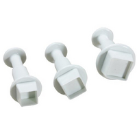 Square Plunger Cutter Set Of 3