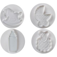 Baby Plunger Cutter- Set Of 4