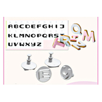 Modern Font Alphabet Plunger Cutters - 26 Pieces