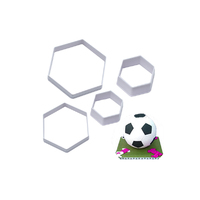 Soccer Ball Cutter Set - Pentagon And Hexagon