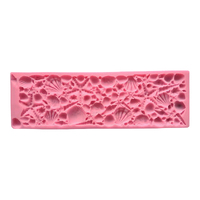 Sea Shell Border Mould - Silicone 