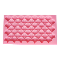 Mermaid Scales Silicone Mould - 19.5cm X 10.5cm