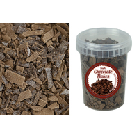 ** Dark Chocolate Flakes - 80G - Cake Toppings