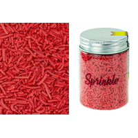 80G Red Jimmies Sprinkles