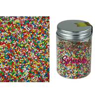 Mixed / Rainbow Non-Pareils Sprinkles - 100g