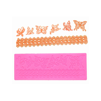 Butterflies Mhc001 Cake Lace Silicone Mat