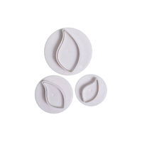 Curved Leaf Plunger Cutters Set Of 4 