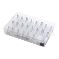 24 Piece Piping Tip Set - Includes Storage Case 