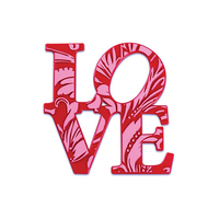 Love - Cake Decorating Scripts - One Piece - Topper