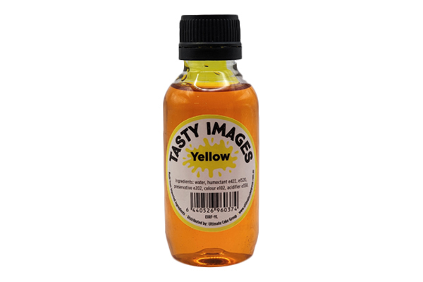 Yellow Edible Ink Refill – 100Ml – Tasty Images: 2 Pack
